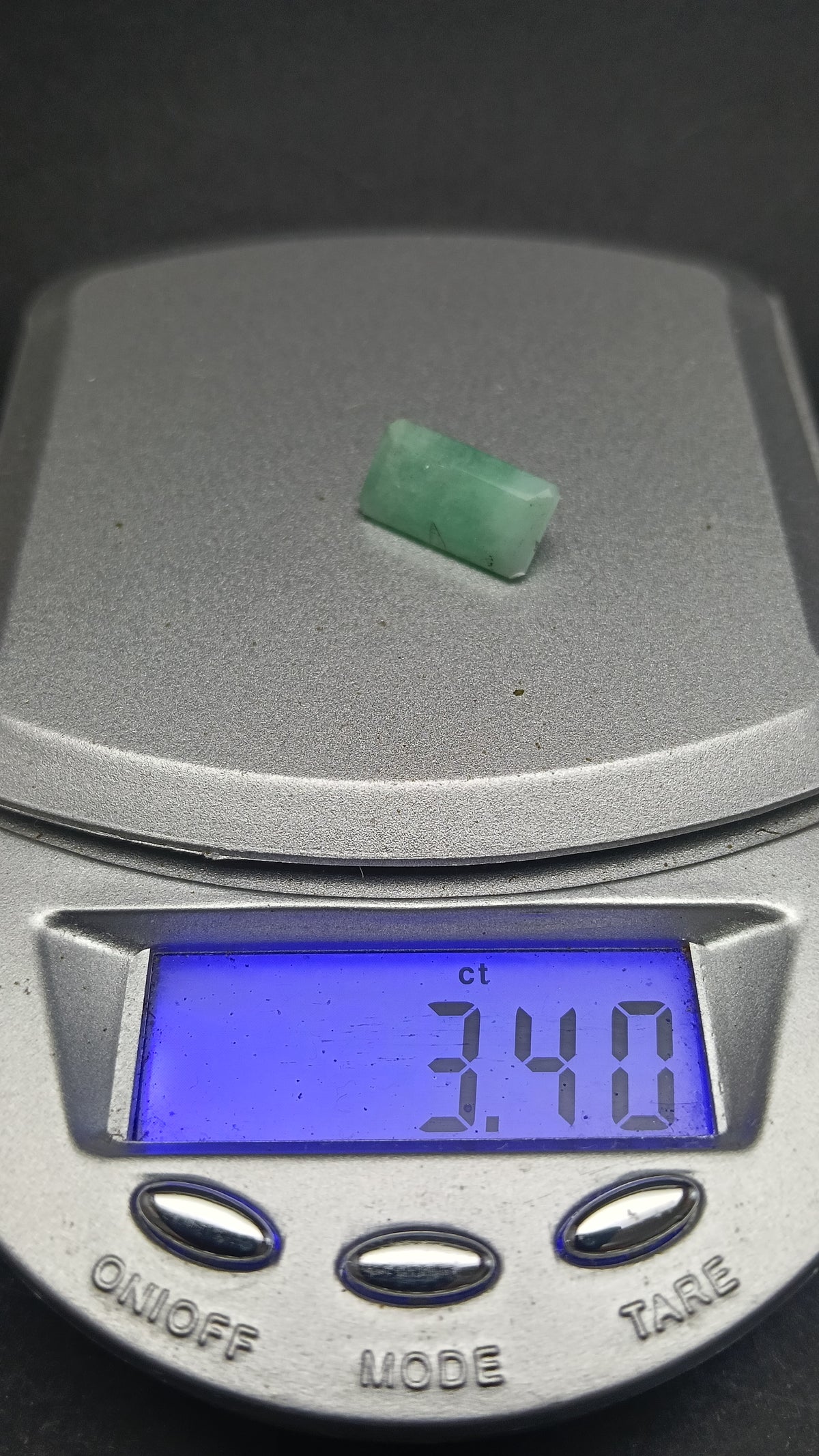 Esmeralda Morralla Natural Mina Chivor 3.40 ct | Joyería y Colección